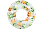 Airtime 90cm Ultra Clear Pineapple Fruit Swim Pool Beach Floating Kids Ring Toy