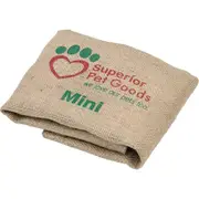 Superior Pet Goods 82x54cm Mini Fitted Sheet Hessian Cover for Dog Bed Frame