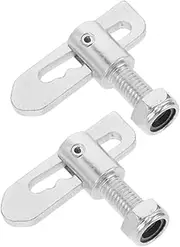 ASAKKURA 2pcs Carriage Spring Tailgate Lock Catch Threaded Lock Catch Horsebox Tailgate Lock Truck Tailgate Fastener Truck Fastener Lock Trailer Lock Bolt Weldable Fasteners