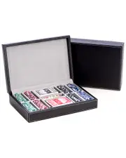 Bey-Berk Poker Set with 200 Clay Composite Chips