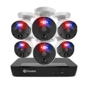 Swann NVR8-8580 2TB HDD & 6 x NHD-900BE 4K IP Enforcer Camera SWNVK-889806 $1799