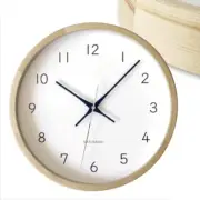 KATOMOKU muku clock 13 Hinoki radio clock continuous second hand km-104HIRC φ306
