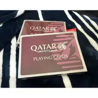 在飛比找蝦皮購物優惠-QATAR AIRWAYS 卡塔爾航空撲克牌 Playing