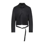 [Acne Studios] Acne Studios-Black Lamb Leather Jacket-Uomo 50