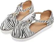 [HIONRE] Womens Strappy Platfrom Sandals,Platform Toe Sandals, Buckled Breathable Sandals,Comfy Women Wedges Sandals