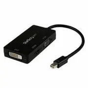 StarTech Mini DisplayPort to VGA DVI HDMI Adapter - MDP2VGDVHD