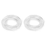 20AWG Gauge Stranded Hook-Up Wire PVC Tinned Copper Wire 30m/100ft White