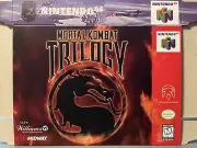 N64 Nintendo 64 Mortal Kombat Custom Box Cardboard Insert Protective Sleeve