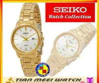 在飛比找Yahoo!奇摩拍賣優惠-【全新原廠SEIKO】女時尚全金50M石英錶-SUR744P