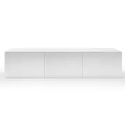 1.8m Majeston White Gloss Floating TV Cabinet
