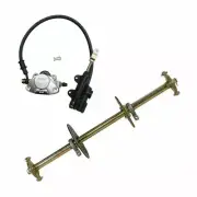 810mm Go Kart Rear Axle kit 428 Sprocket Hub Brake Assembly ATV Buggy Trike Quad
