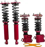 Coilover Suspension Adjustable Height Front Rear Coilover Suspension Compatible With Nissan 240sx S14 1995-1998