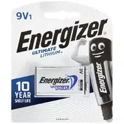 Energizer Ultimate Lithium 9V Battery