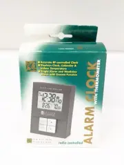 OREGON SCIENTIFIC Radio Controlled ALARM CLOCK Thermometer RM983A