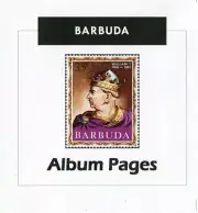 Barbuda - CD-ROM Stamp Album 1922-2000 Album Pages Classic Stamps Illustrated