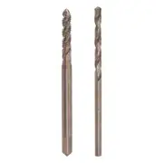 M2.5 x 0.45 Spiral Flute Tap and 2.1mm Drill Bit Set M35 Cobalt High Speed Steel