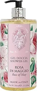 La Florentina Rose of May Shower Gel Bottle Pump 750ml
