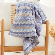 Premier® Sideways Bobble Throw Crochet Kit