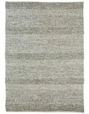 [Miss Amara] Amalie Marbled Braided and Looped Rug in Grey