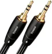 Compact 3.5mm Mini to Mini Analog Audio Interconnect Cable 0.6m