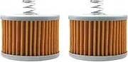 Motorcycle Oil Filter For 100 Boxer CT100 115 Caliber 130 Boxer BM150 135 Pulsar For YS125 150 Byson(2pcs)