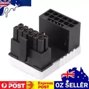 ATX3.0 Power Supply Adapter Black 180 Degree for RTX 4090 4080 4070 Ti 3090 Ti