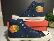 CONVERSE M SZ 9 W 11CHUCK 70 HI OBSIDIAN / BOLD CITRON 170491C