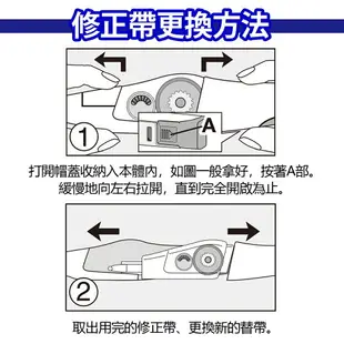 PLUS MR2修正帶 修正內帶 WH-644/WH-645/WH-646/WH-644R/WH-645R/WH-646R