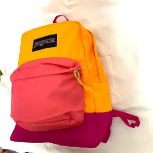 美國 Jansport backpack 後背包 雙肩包 校園背包 金橙色 JS-43501J01E 全新品 保證正品