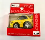 Takara MITSUBISHI LANCER EVOLUTION VII #20 Choro Q Pullback Penny Racer Car NIB