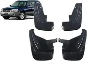 YLOXFW Car Mud Flaps Mudguard Fender for Subaru Forester 2003-2024 Front and Rear Mudflaps Splash Guards Heavy Duty Fender Flares 4-PC Auto Accessories,Send 1 Car Wash Towel,2003~2008