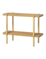 [Artiss] 2-tier Console Table 92cm in Pine Sera