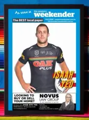 Framed 2021 PENRITH PANTHERS NRL Premiers Poster ISAAH YEO - 62cm x 44.5cm