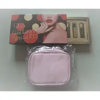 在飛比找蝦皮購物優惠-韓國DLA 光感唇膏、粉色立體化妝包