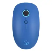Bonelk Wireless Round Scroll 4D Mouse, 800-1600 DPI, M-257 (Blue)