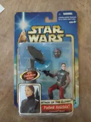 NEW Padme Amidala Coruscant Attack Star Wars Attack of the Clones Action Figure