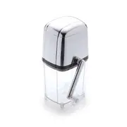 Barcraft 28cm Plastic Rotary Action Manual Ice Crusher Kitchen Shredding Machine