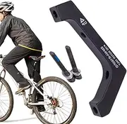 Disc Brake Mounting Bracket, Flat Mount to Post Mount Adapter | Road Brake Caliper Adapter, User-Friendly Ada-pter for 140mm/160mm Disc Brakes