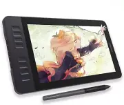 PD1161 Drawing Tablet with Screen Digital Art Tablet Battery-Free Stylus with Ti