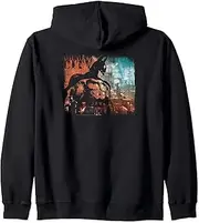 [DC Comics] Batman: Arkham City City Knockout Zip Hoodie
