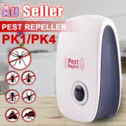 Cockroach Repeller 1/4pcs Pest Ultrasonic Electronic Reject Insect Killer Mouse