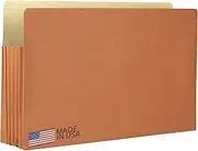 The File King, Red Accordion File Folder, Expansion Packs 10 Pack Red