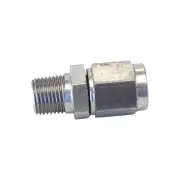 Aeroflow Male NPT To Female AN Straight Nut and Fitting 1/8" To -3AN