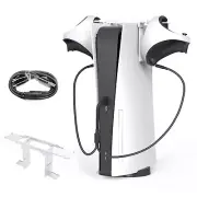 For PS5 / PS / VR2 Game Host Controller Hanger Holder Stand Charging Cable