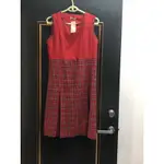 B-CLUB專櫃紅包格紋洋裝