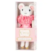 Claris the Chicest Mouse in Paris - Belle Fleur Rose, Soft Toy, Plush, 30cm (...