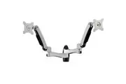 Up to 24" 10kg Dual Arm Tilt Swivel 2 LCD Screen Monitor Wall Mount VESA