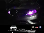 Mazda BT 50 l.e.d Parker Bulbs- PINK 2012-2019 by FLDesigned Headlights