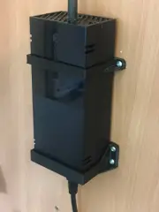 Xbox One Power Brick / Supply Wall Mount Bracket : Black