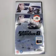 Fast & Furious 8 DVD New UK Version Free Shipping Buy 2 Get 1 Free